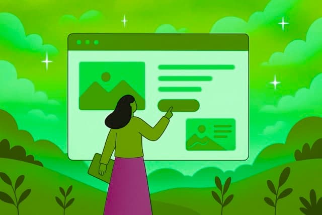Beautiful landing pages
